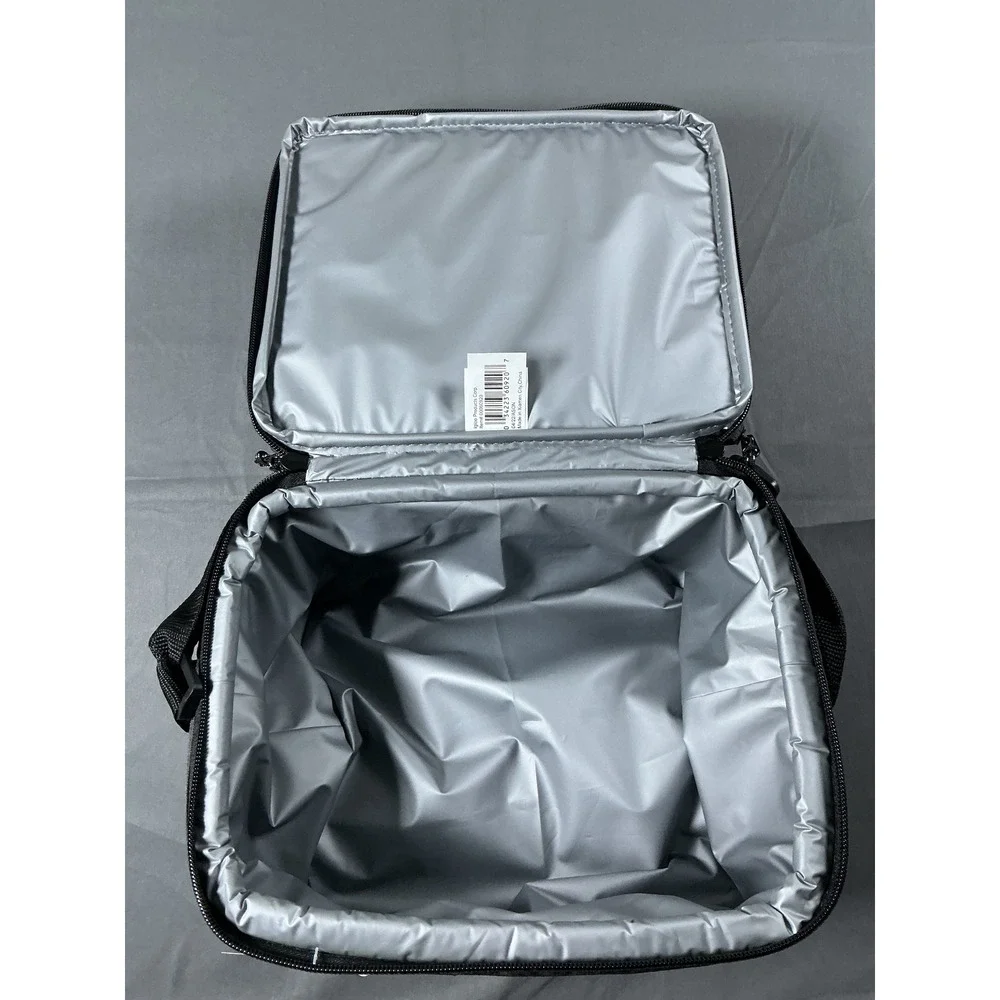 Igloo Ringleader Dual Compartment 16 Can Cooler Bag MaxCold Forged Iron Gray NEW